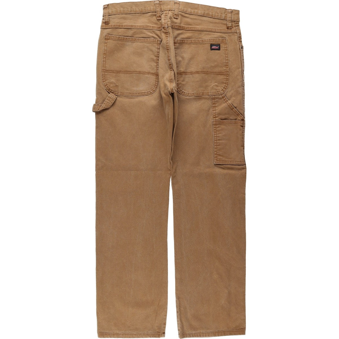 Dickies Duck Painter Pants Men's W34 equivalent cotton brown type Vintage Second Hand