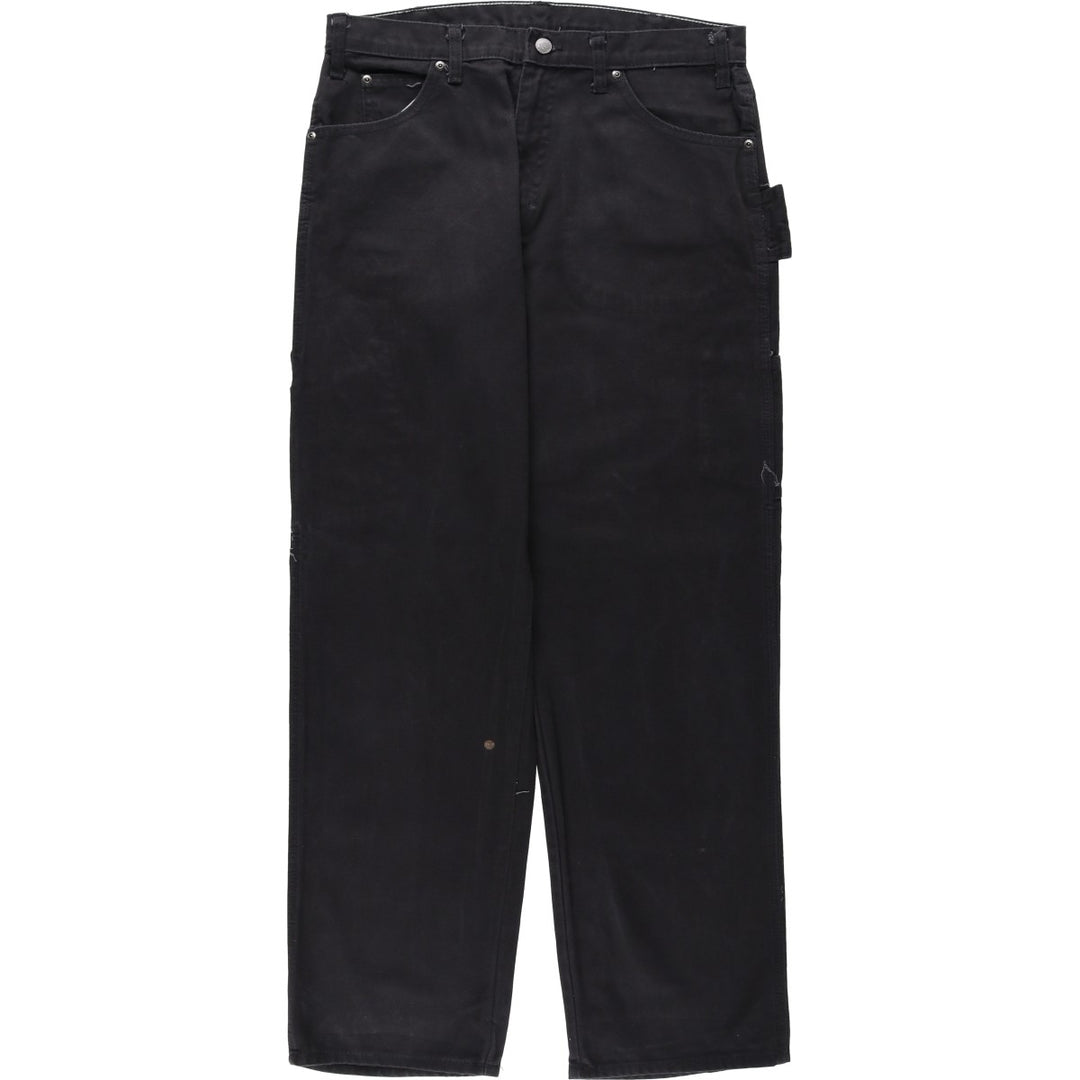 Dickies Duck Painter Pants Men's W34 equivalent cotton black type Vintage Second Hand