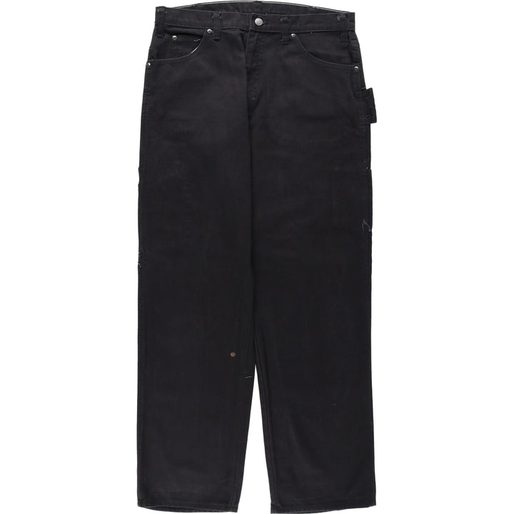 Dickies Duck Painter Pants Men's W34 equivalent cotton black type Vintage Second Hand