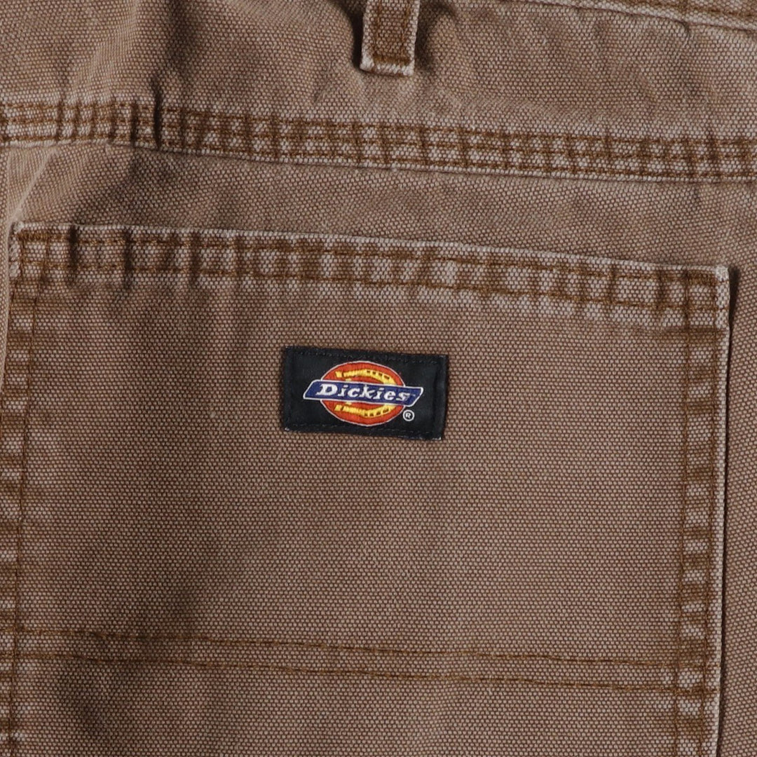 Dickies Relaxed Fit Duck Painter Pants, Men's, W36 equivalent cotton brown type Vintage Second Hand