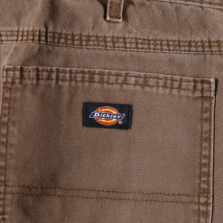 Dickies Relaxed Fit Duck Painter Pants, Men's, W36 equivalent cotton brown type Vintage Second Hand
