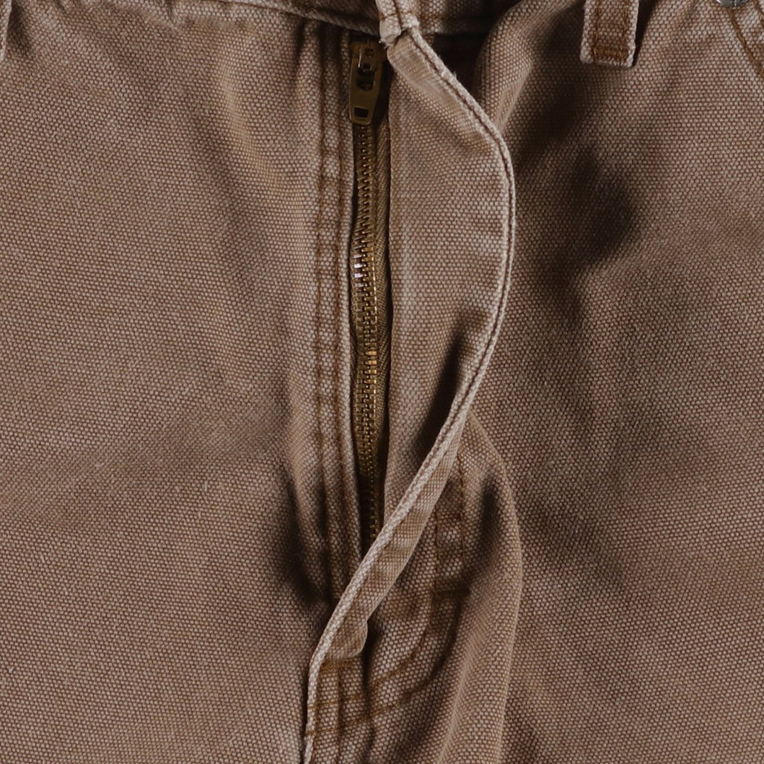 Dickies Relaxed Fit Duck Painter Pants, Men's, W36 equivalent cotton brown type Vintage Second Hand