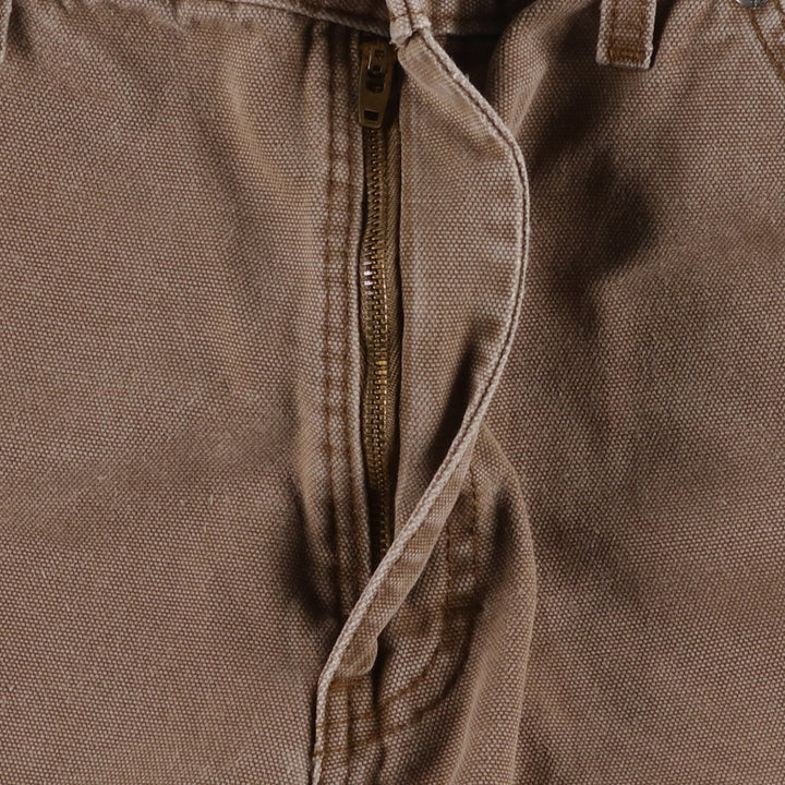 Dickies Relaxed Fit Duck Painter Pants, Men's, W36 equivalent cotton brown type Vintage Second Hand