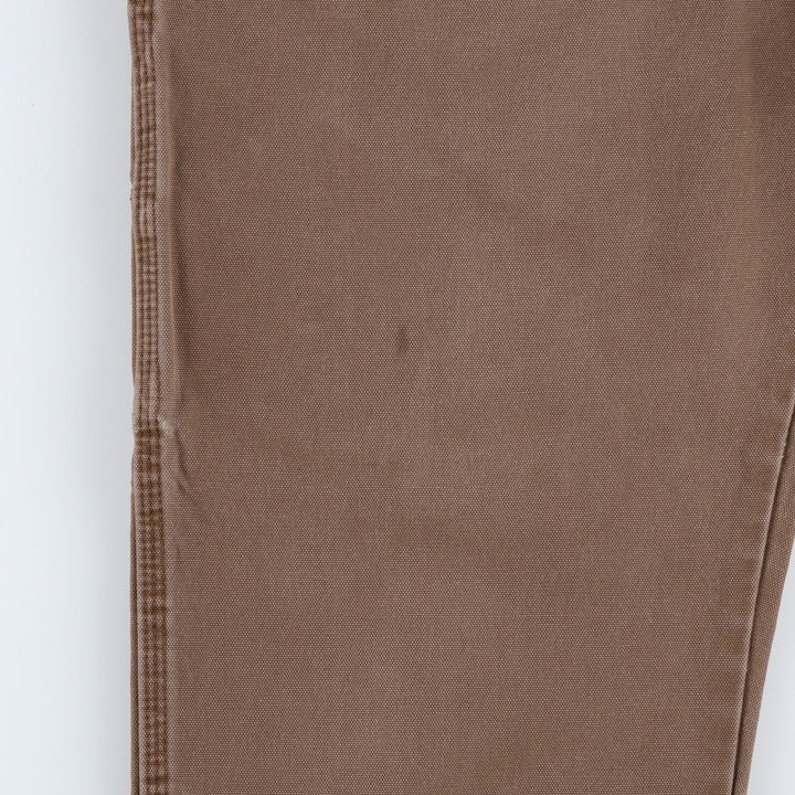 Dickies Relaxed Fit Duck Painter Pants, Men's, W36 equivalent cotton brown type Vintage Second Hand