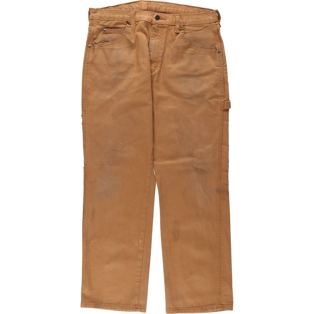 Dickies Duck Painter Pants Men's W34 equivalent cotton brown type Vintage Second Hand