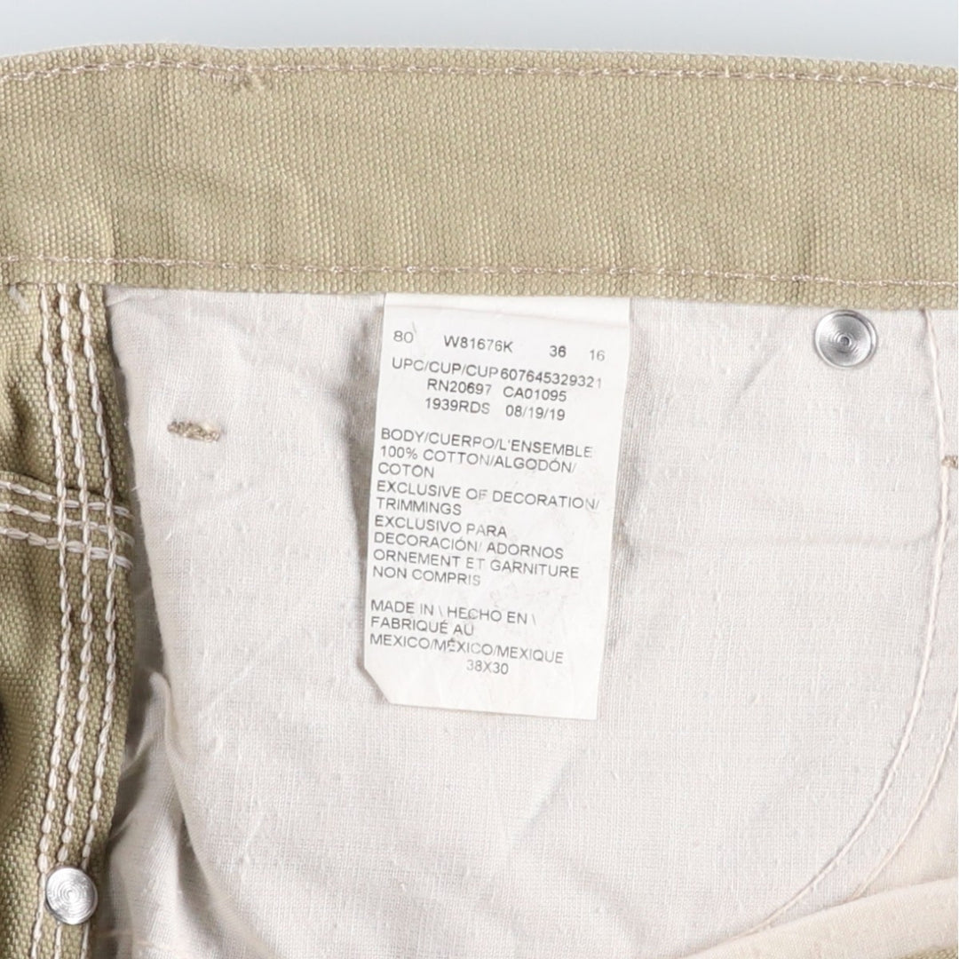 Dickies Duck Painter Pants Men's W39 cotton Beige type Vintage Second Hand