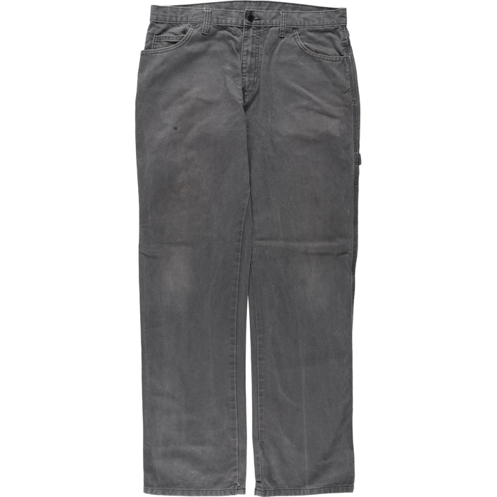 Dickies Duck Painter Pants Men's W35 equivalent cotton gray type Vintage Second Hand