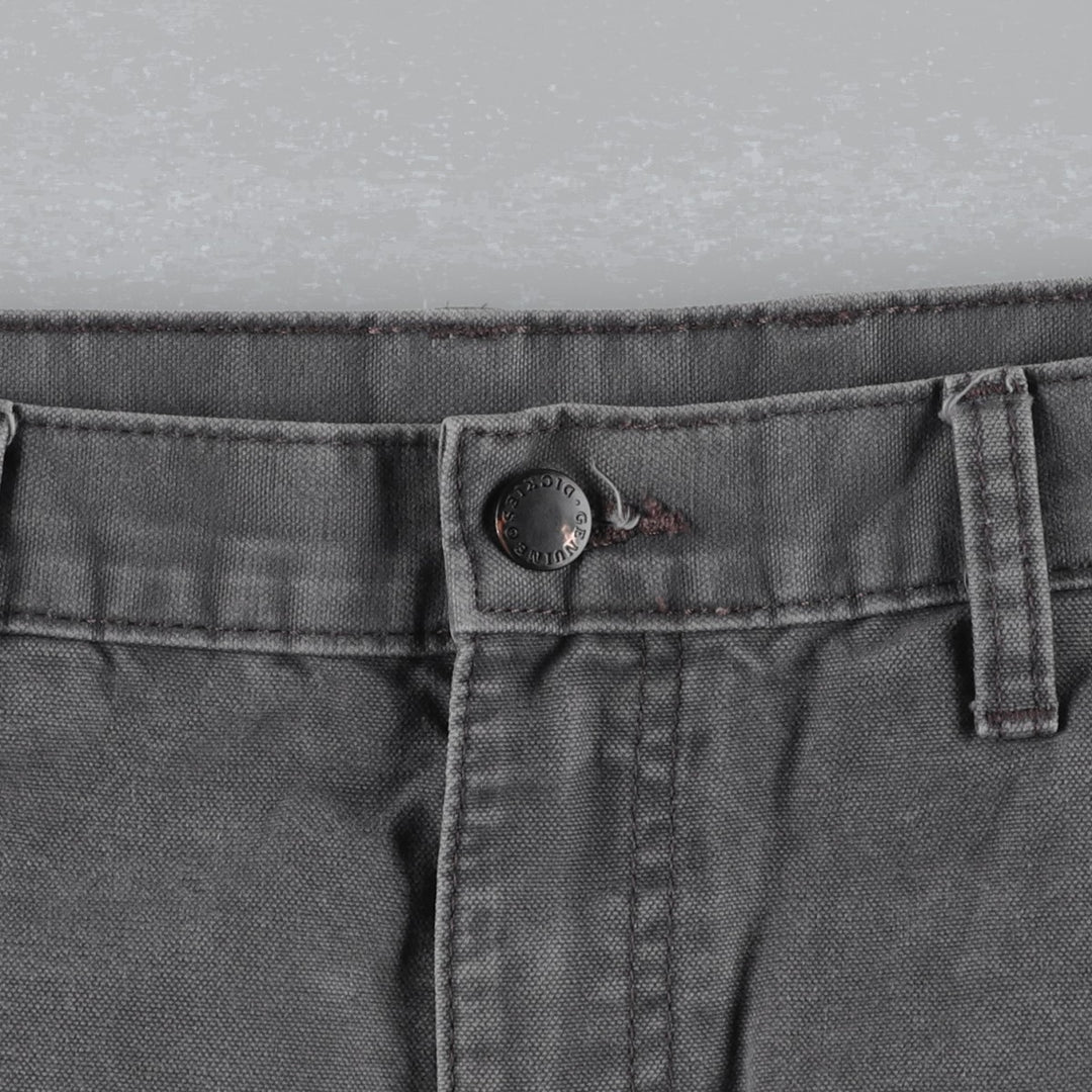 Dickies Duck Painter Pants Men's W35 equivalent cotton gray type Vintage Second Hand