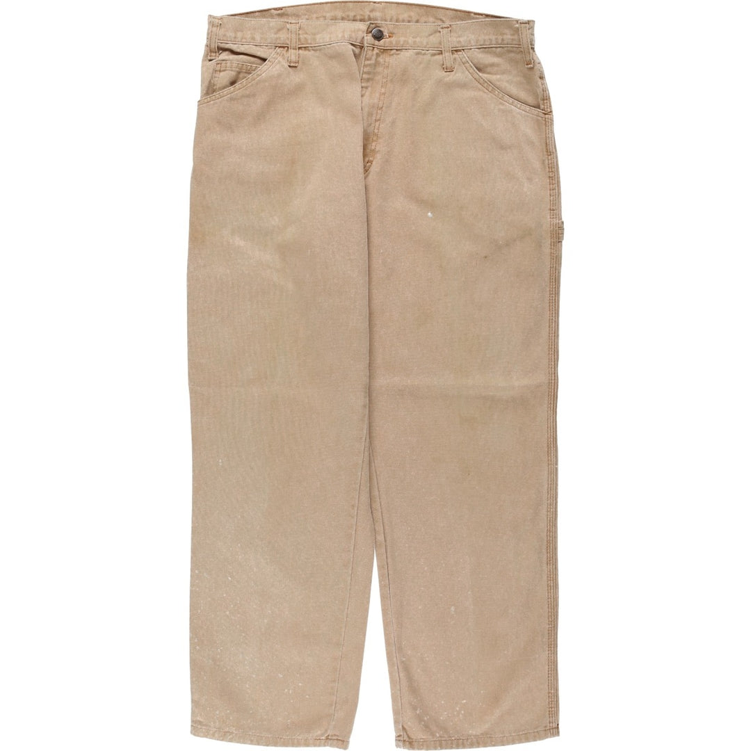Dickies Relaxed Fit Duck Painter Pants, Men's, W36 equivalent cotton Beige type Vintage Second Hand
