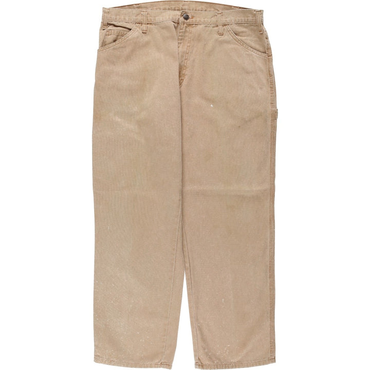 Dickies Relaxed Fit Duck Painter Pants, Men's, W36 equivalent cotton Beige type Vintage Second Hand