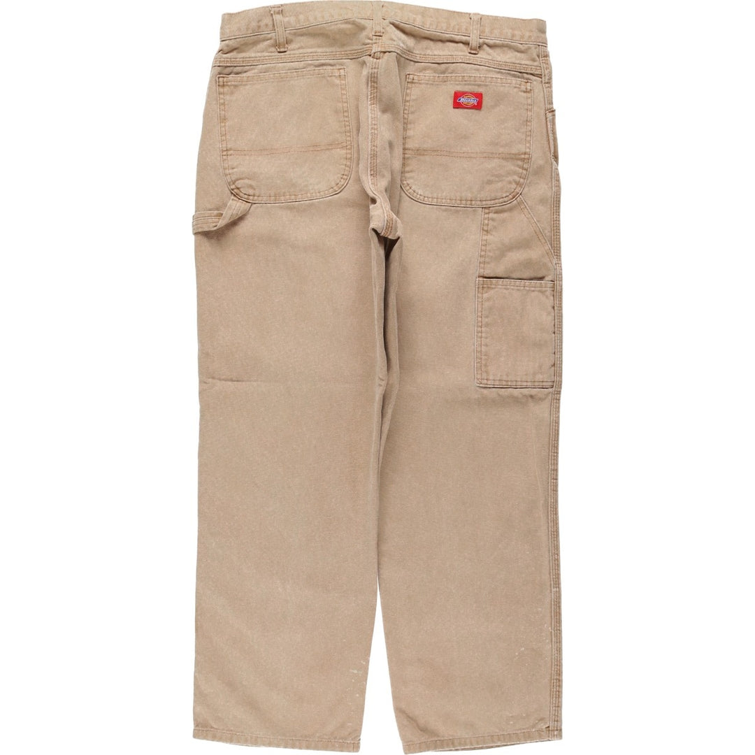 Dickies Relaxed Fit Duck Painter Pants, Men's, W36 equivalent cotton Beige type Vintage Second Hand