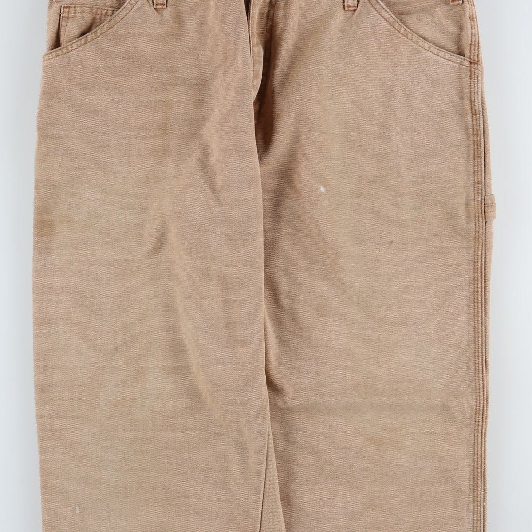 Dickies Relaxed Fit Duck Painter Pants, Men's, W36 equivalent cotton Beige type Vintage Second Hand