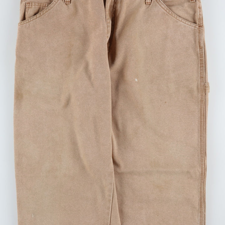 Dickies Relaxed Fit Duck Painter Pants, Men's, W36 equivalent cotton Beige type Vintage Second Hand