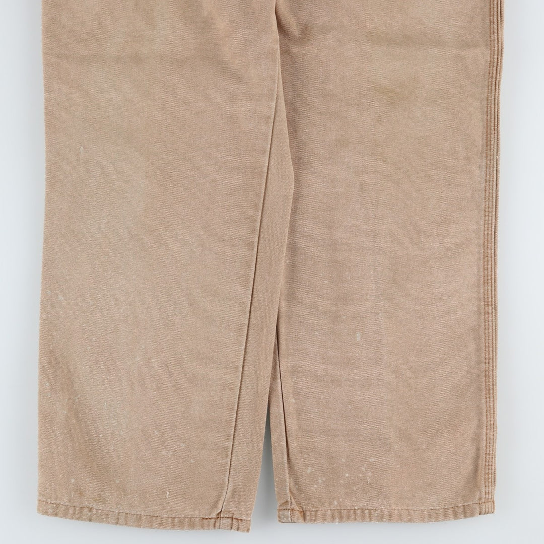 Dickies Relaxed Fit Duck Painter Pants, Men's, W36 equivalent cotton Beige type Vintage Second Hand