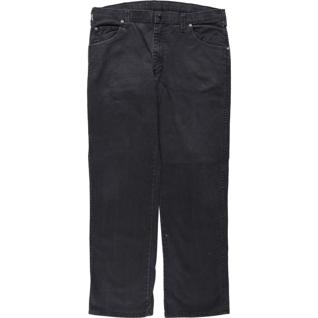 Dickies Duck Work Pants Men's W37 cotton black type Vintage Second Hand