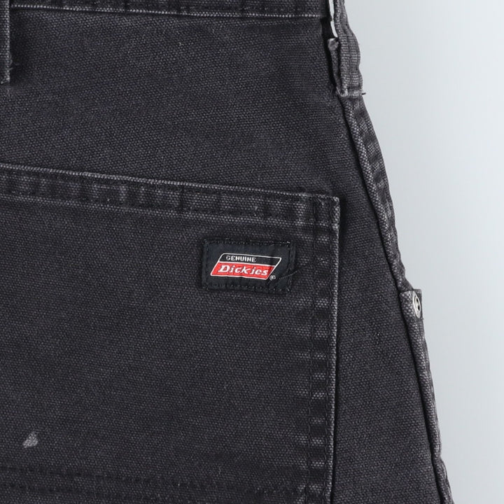 Dickies Duck Work Pants Men's W37 cotton black type Vintage Second Hand