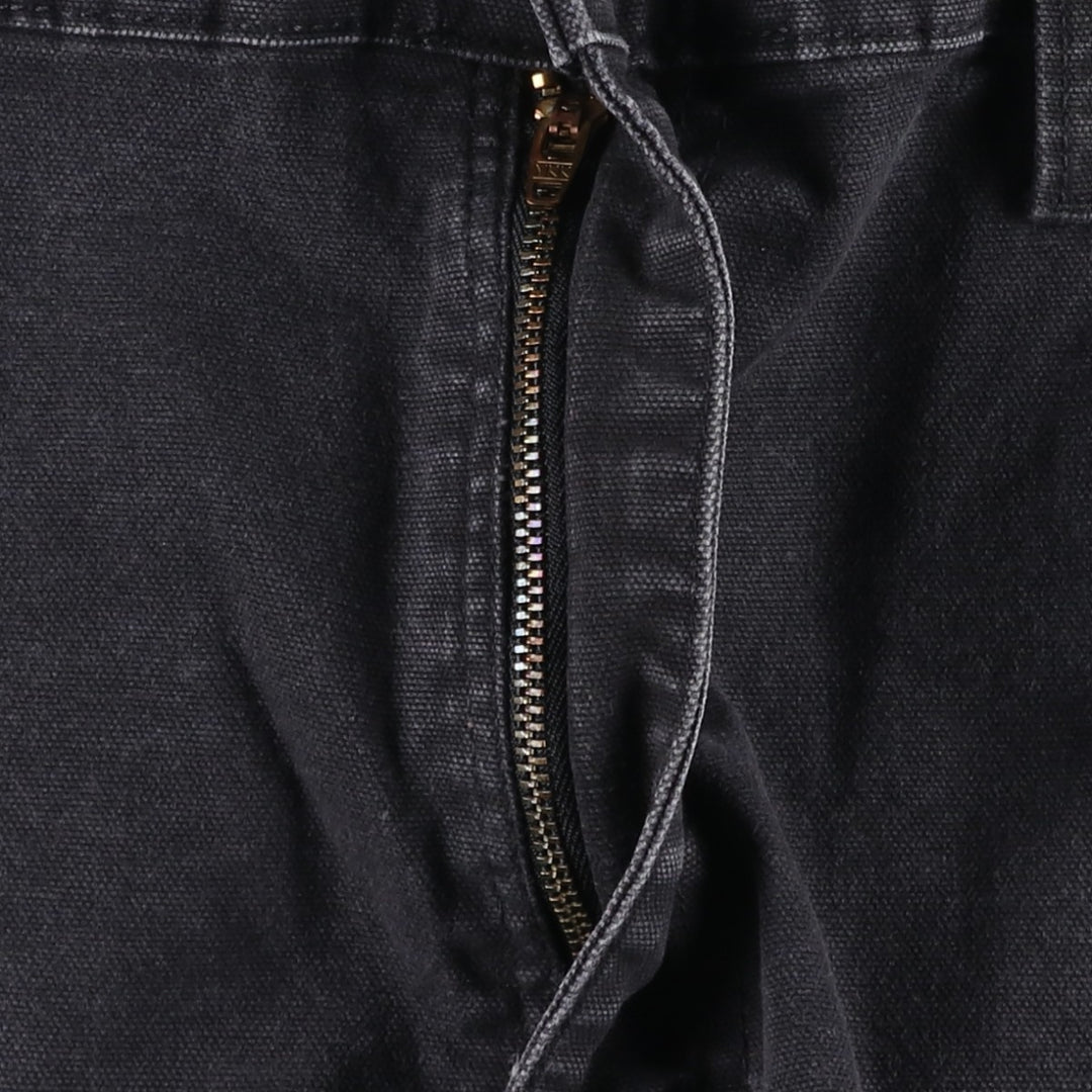 Dickies Duck Work Pants Men's W37 cotton black type Vintage Second Hand