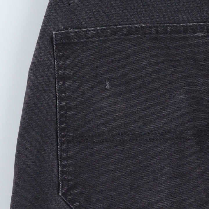 Dickies Duck Work Pants Men's W37 cotton black type Vintage Second Hand