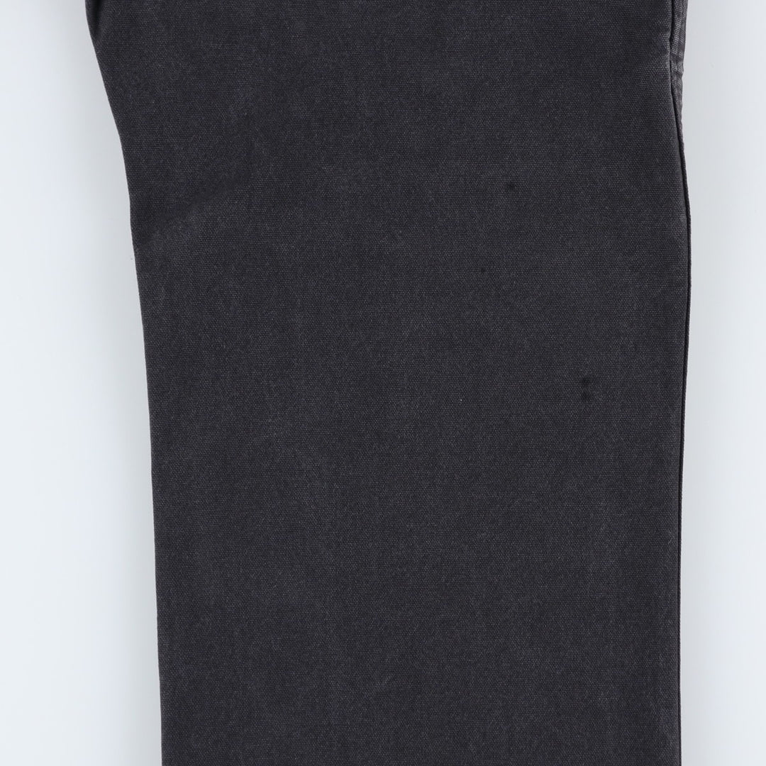 Dickies Duck Work Pants Men's W37 cotton black type Vintage Second Hand