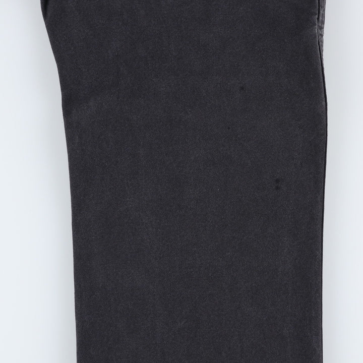 Dickies Duck Work Pants Men's W37 cotton black type Vintage Second Hand