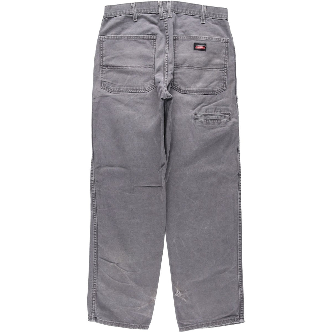 Dickies Duck Work Pants, Men's W32 (approx.) cotton gray type Vintage Second Hand