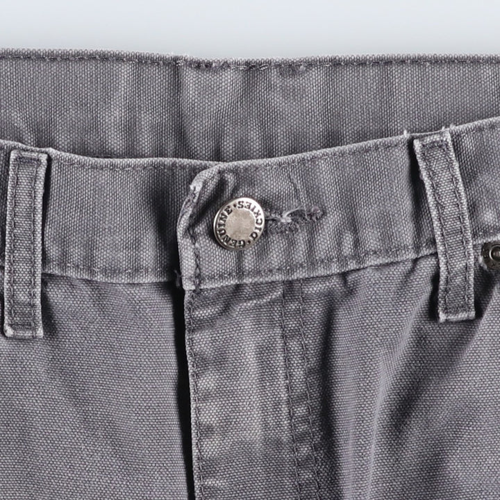 Dickies Duck Work Pants, Men's W32 (approx.) cotton gray type Vintage Second Hand
