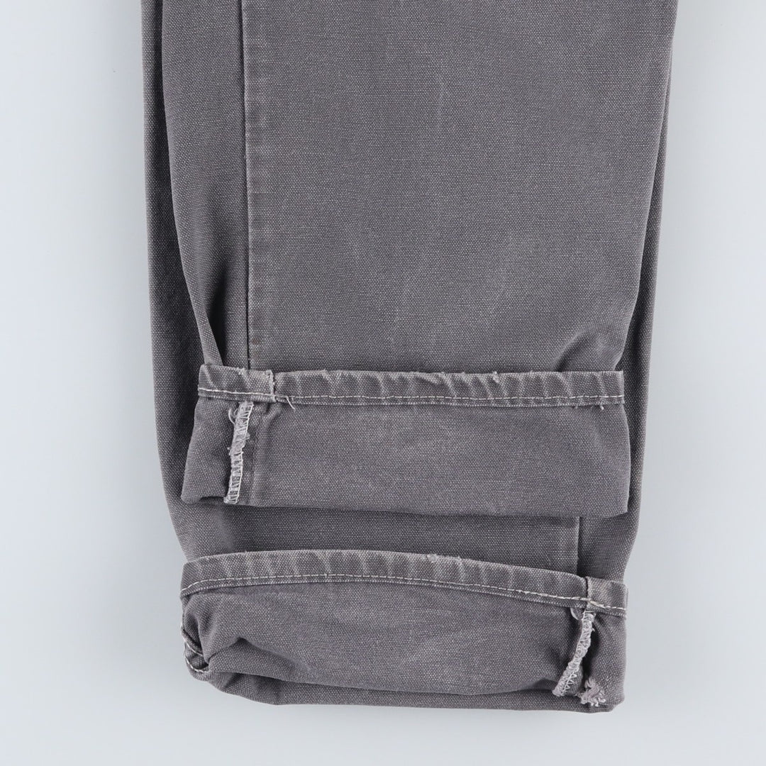 Dickies Duck Work Pants, Men's W32 (approx.) cotton gray type Vintage Second Hand