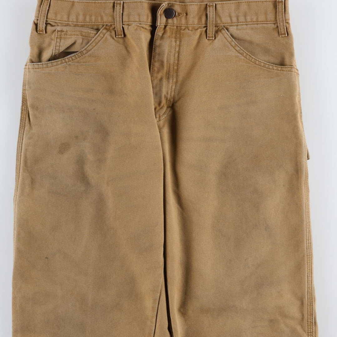 Dickies Duck Painter Pants Men's W33 equivalent cotton Beige type Vintage Second Hand