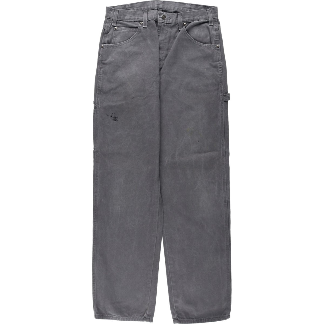Dickies Duck Painter Pants Men's W32 equivalent cotton Charcoal Vintage Second Hand