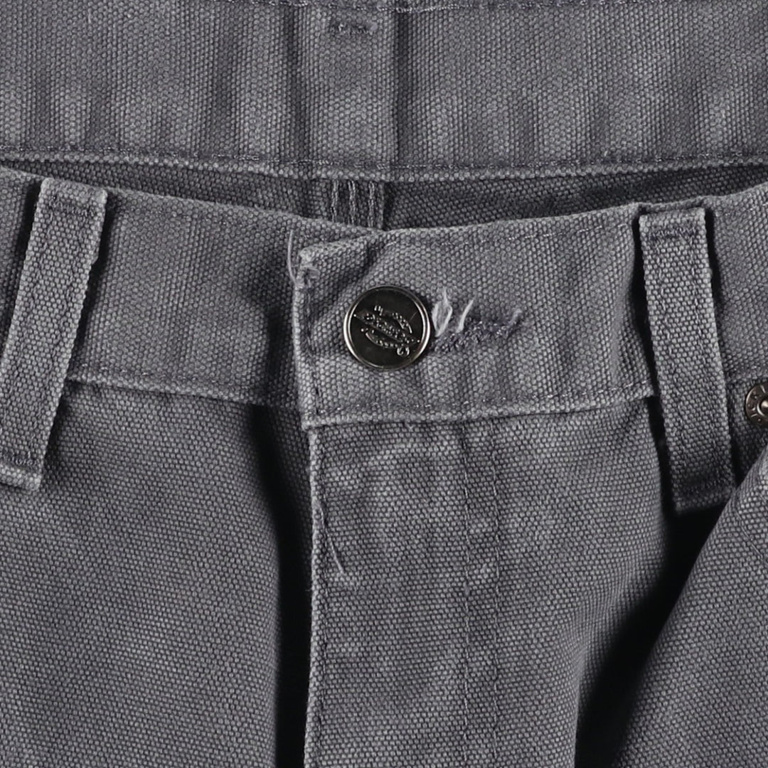 Dickies Duck Painter Pants Men's W32 equivalent cotton Charcoal Vintage Second Hand