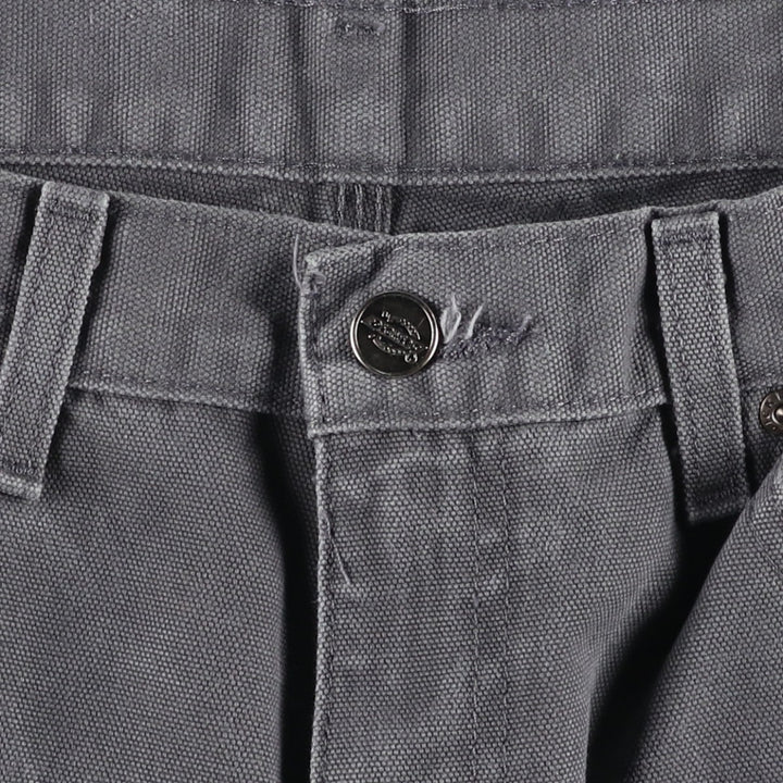 Dickies Duck Painter Pants Men's W32 equivalent cotton Charcoal Vintage Second Hand