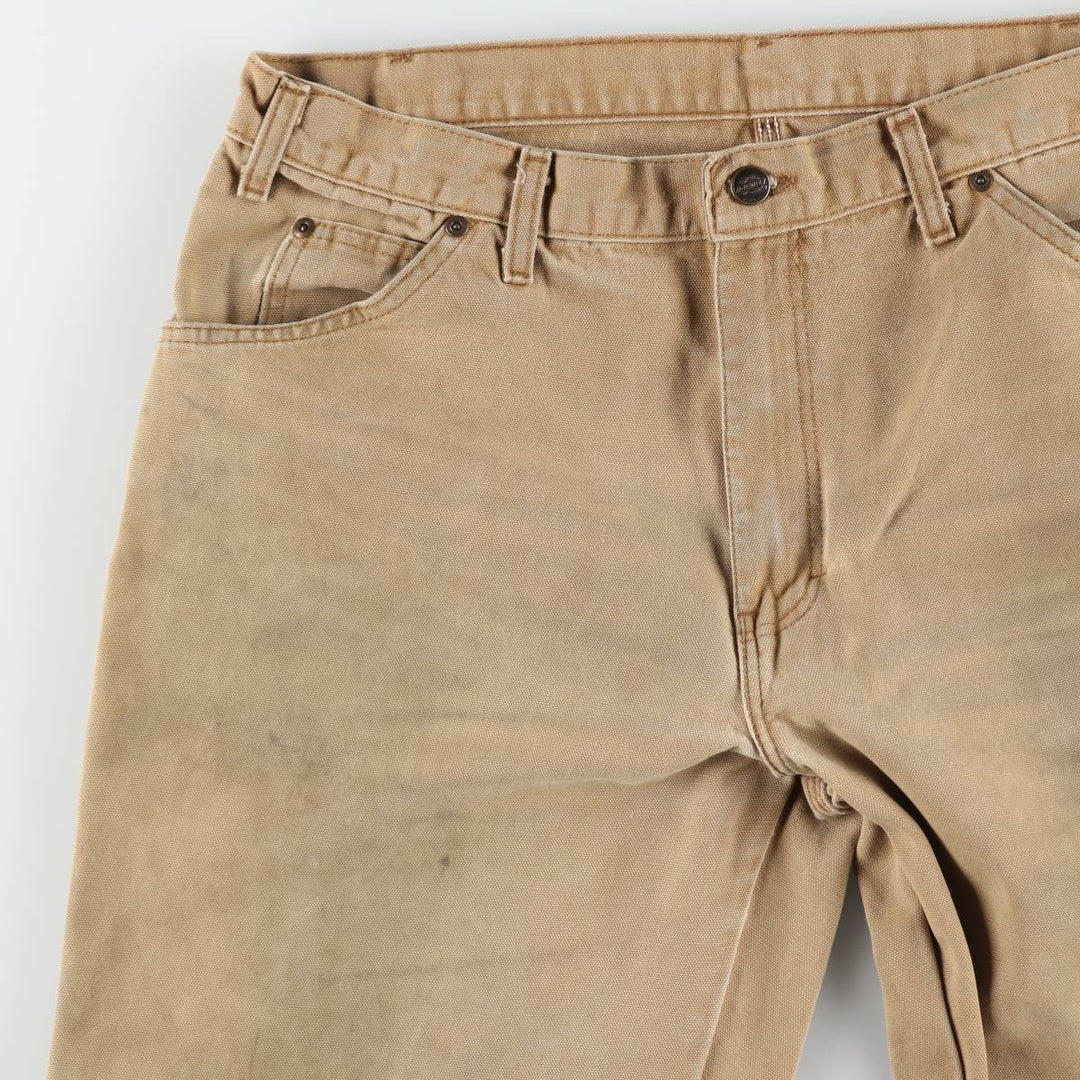 Dickies Duck Painter Pants Men's W35 equivalent cotton Beige type Vintage Second Hand