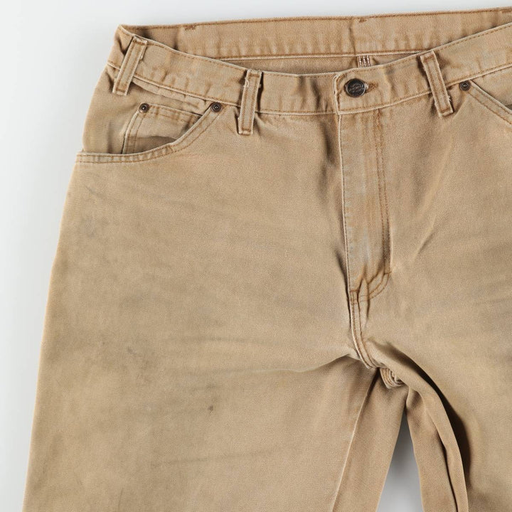 Dickies Duck Painter Pants Men's W35 equivalent cotton Beige type Vintage Second Hand