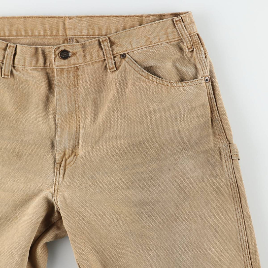 Dickies Duck Painter Pants Men's W35 equivalent cotton Beige type Vintage Second Hand