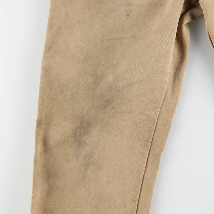 Dickies Duck Painter Pants Men's W35 equivalent cotton Beige type Vintage Second Hand