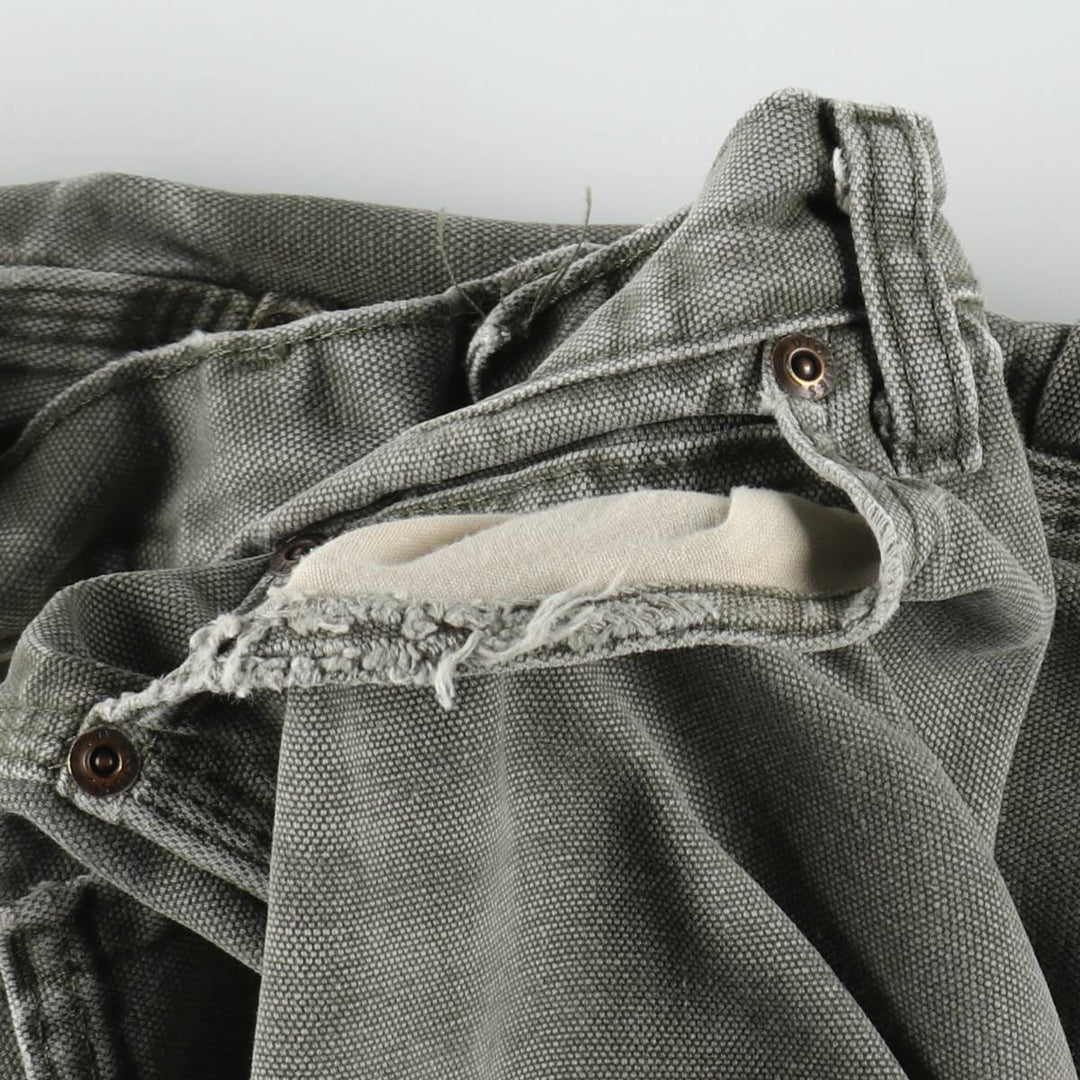 Dickies Duck Painter Pants Men's W32 equivalent cotton Khaki type Vintage Second Hand