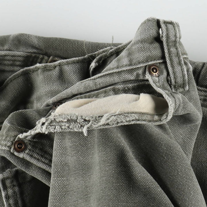 Dickies Duck Painter Pants Men's W32 equivalent cotton Khaki type Vintage Second Hand