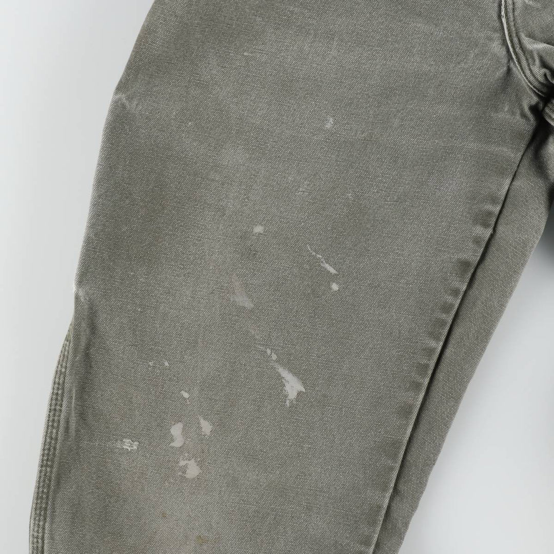 Dickies Duck Painter Pants Men's W32 equivalent cotton Khaki type Vintage Second Hand