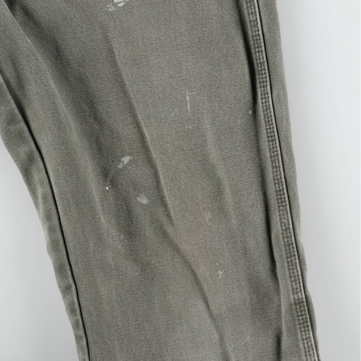 Dickies Duck Painter Pants Men's W32 equivalent cotton Khaki type Vintage Second Hand