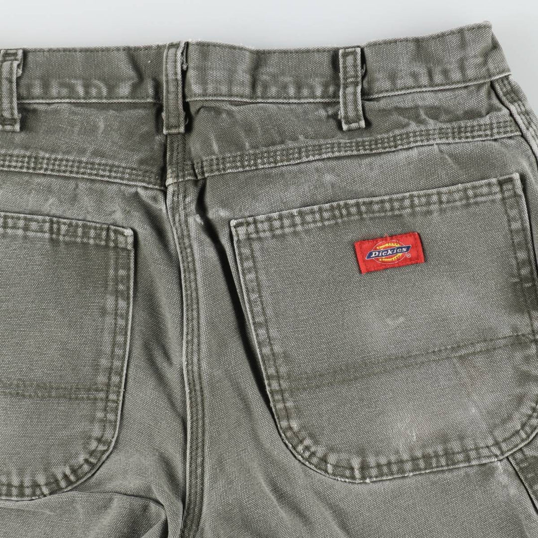 Dickies Duck Painter Pants Men's W32 equivalent cotton Khaki type Vintage Second Hand