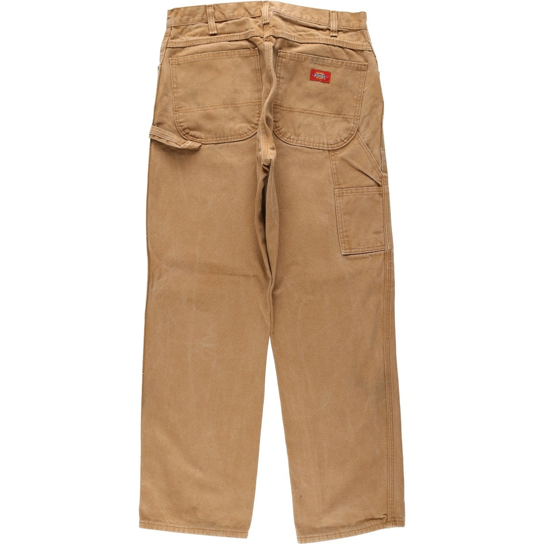 Dickies Duck Painter Pants Men's W33 equivalent cotton Beige type Vintage Second Hand