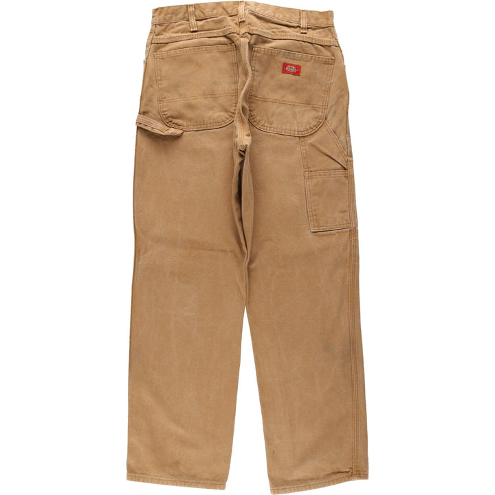 Dickies Duck Painter Pants Men's W33 equivalent cotton Beige type Vintage Second Hand