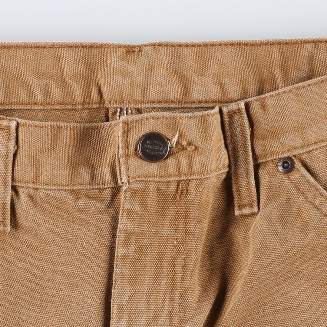 Dickies Duck Painter Pants Men's W33 equivalent cotton Beige type Vintage Second Hand