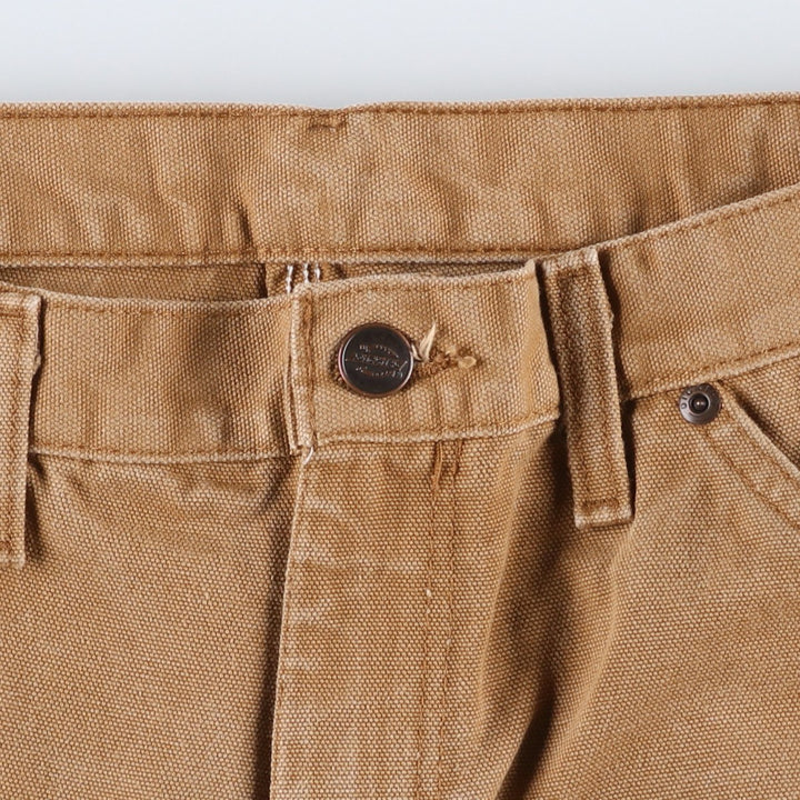 Dickies Duck Painter Pants Men's W33 equivalent cotton Beige type Vintage Second Hand