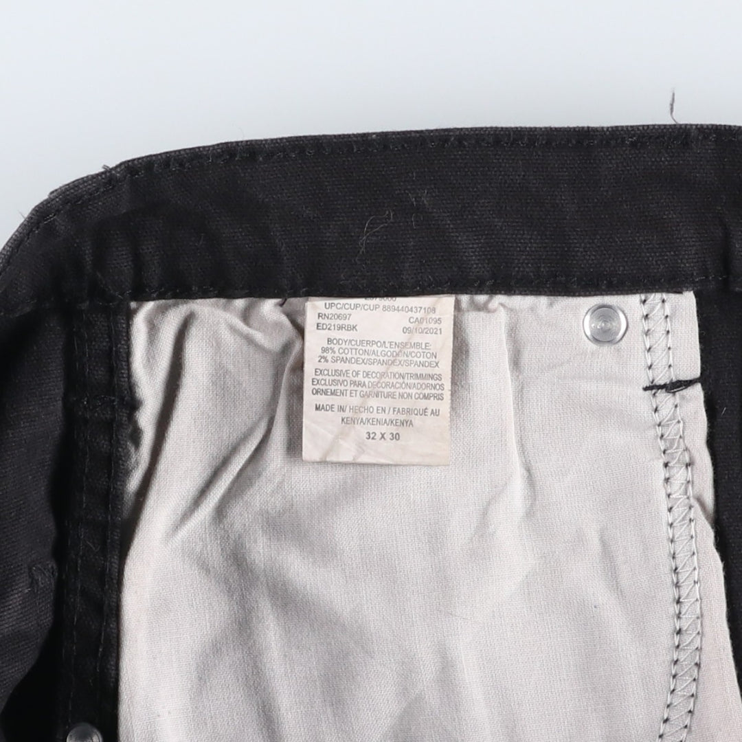 Dickies Duck Work Pants, Men's, Size W33 cotton black type Vintage Second Hand