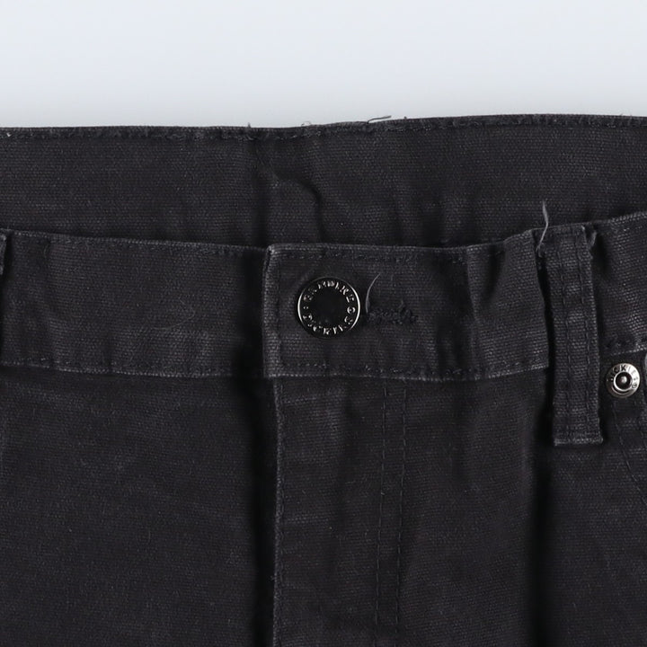 Dickies Duck Work Pants, Men's, Size W33 cotton black type Vintage Second Hand