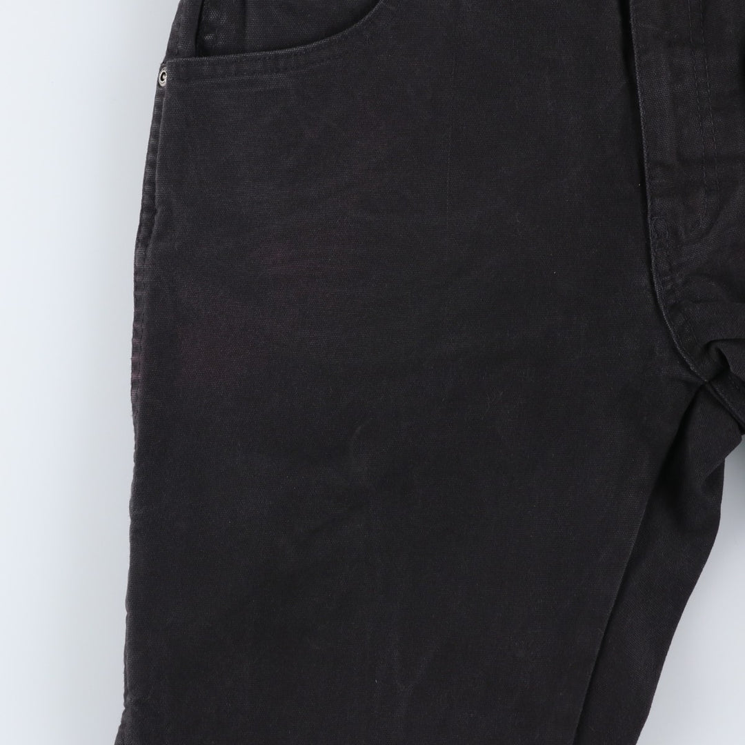 Dickies Duck Work Pants, Men's, Size W33 cotton black type Vintage Second Hand