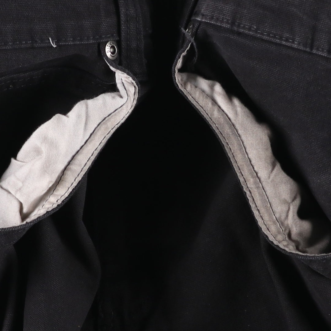 Dickies Duck Work Pants, Men's, Size W33 cotton black type Vintage Second Hand