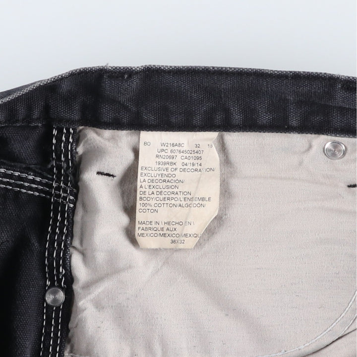Dickies Duck Painter Pants Men's W37 cotton black type Vintage Second Hand