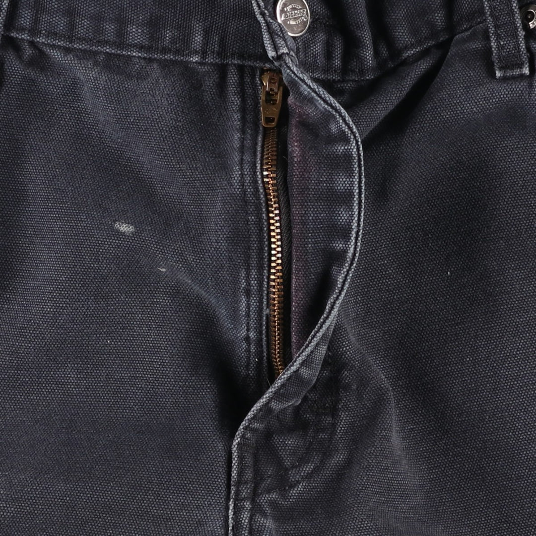 Dickies Duck Painter Pants Men's W37 cotton black type Vintage Second Hand